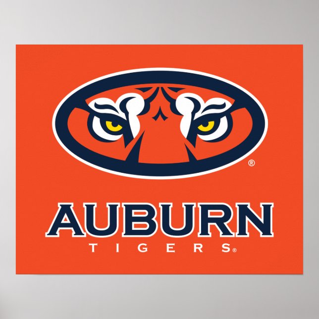Auburn University | Auburn Tigers Poster (Front)