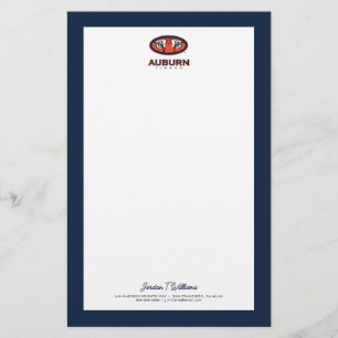 Auburn University   Auburn Tigers Stationery