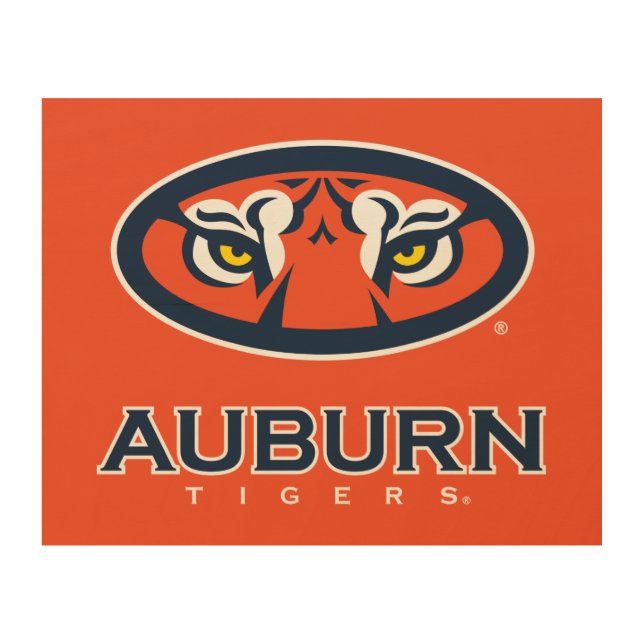 Auburn University | Auburn Tigers Wood Wall Art (Front)