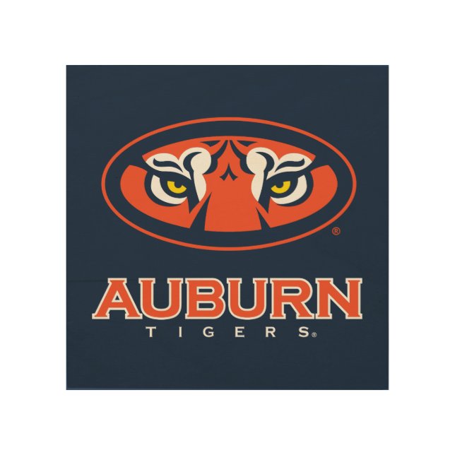 Auburn University | Auburn Tigers Wood Wall Art (Front)