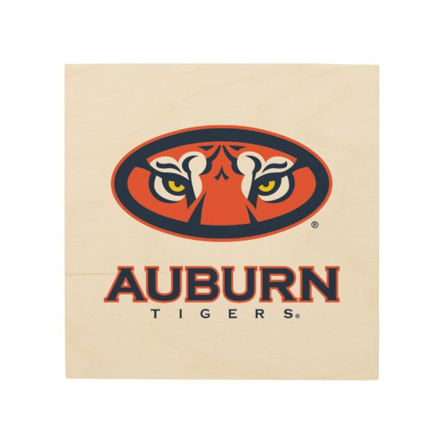 Auburn University | Auburn Tigers Wood Wall Art (Front)