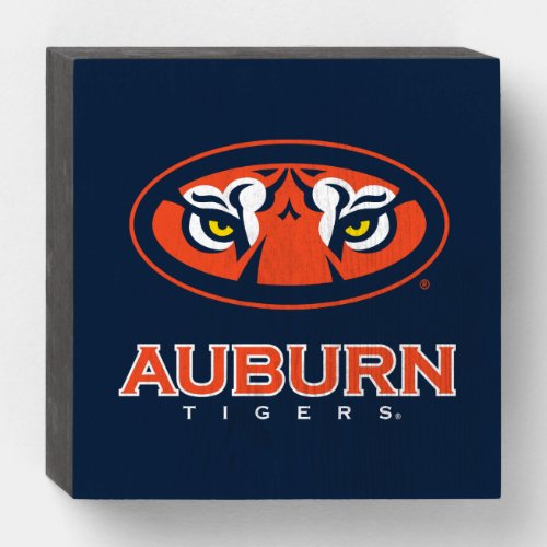 Auburn University  Auburn Tigers Wooden Box Sign