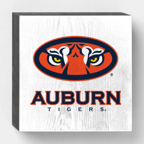 Auburn University  Auburn Tigers Wooden Box Sign