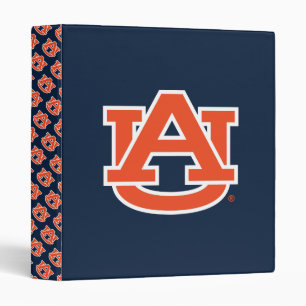 Auburn University Auburn UA Logo 3 Ring Binder