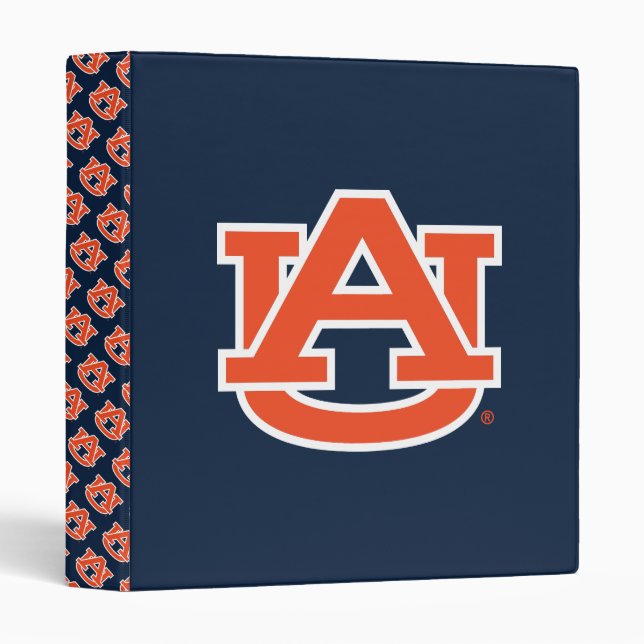 Auburn University | Auburn UA Logo 3 Ring Binder (Front/Spine)