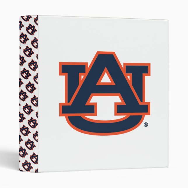 Auburn University | Auburn UA Logo 3 Ring Binder (Front/Spine)