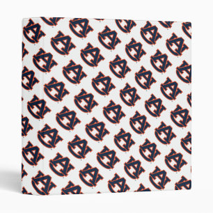 Auburn University Auburn UA Logo 3 Ring Binder