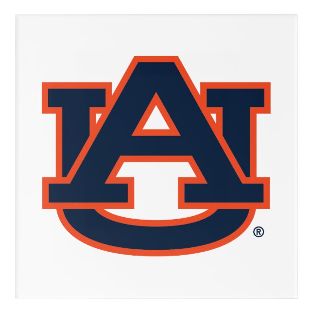 Auburn University | Auburn UA Logo Acrylic Print (Front)