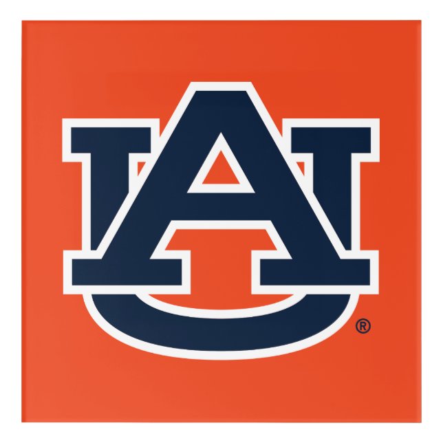 Auburn University | Auburn UA Logo Acrylic Print (Front)