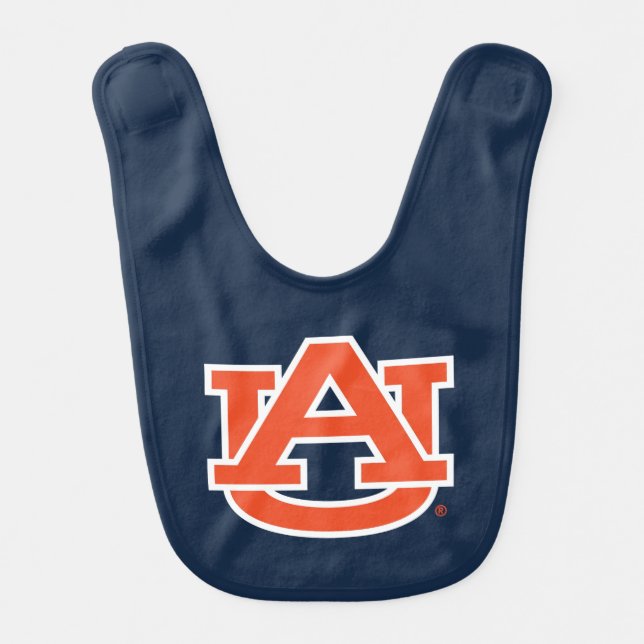 Auburn University | Auburn UA Logo Baby Bib (Front)