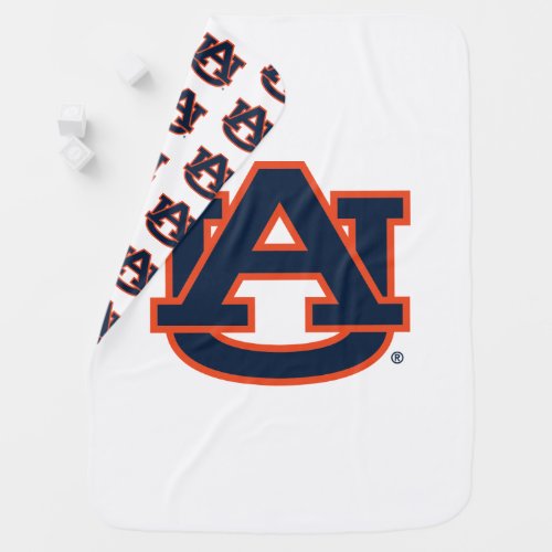 Auburn University  Auburn UA Logo Baby Blanket