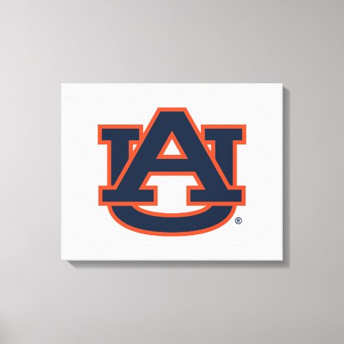 Auburn University  Auburn UA Logo Canvas Print