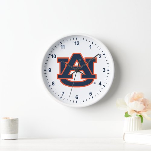 Auburn University  Auburn UA Logo Clock