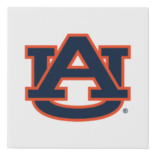 Auburn University   Auburn UA Logo Faux Canvas Print