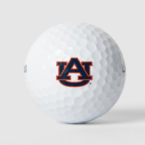 Auburn University  Auburn UA Logo Golf Balls