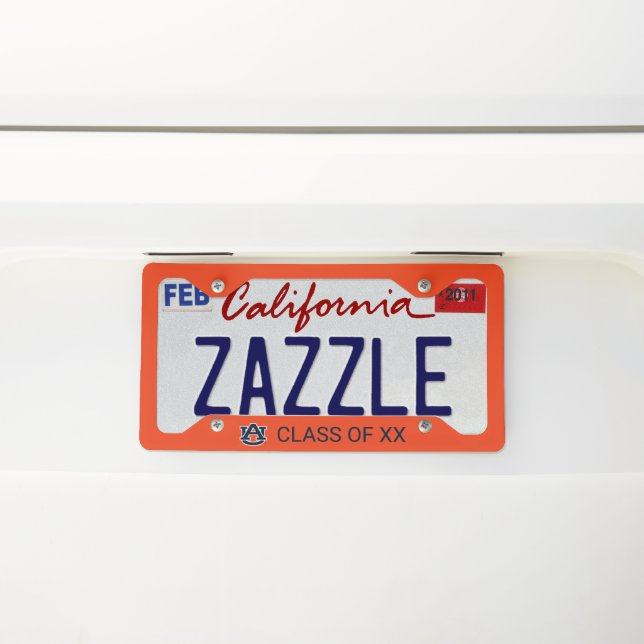 Auburn University | Auburn UA Logo License Plate Frame (On Car)