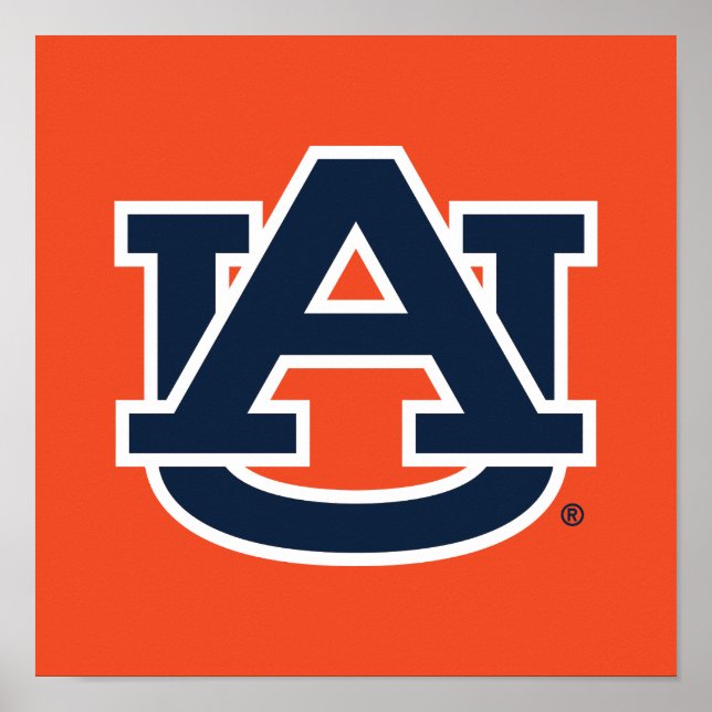 Auburn University | Auburn UA Logo Poster (Front)