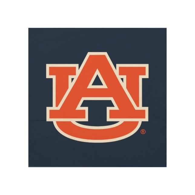 Auburn University | Auburn UA Logo Wood Wall Art (Front)