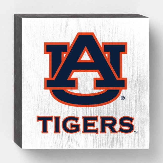 Auburn University | Auburn Wooden Box Sign (Front Horizontal)