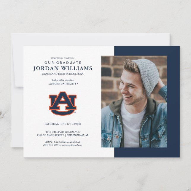 Auburn University | Future Auburn Grad Announcement (Front)