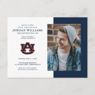 Auburn University   Future Auburn Grad Announcement Postcard