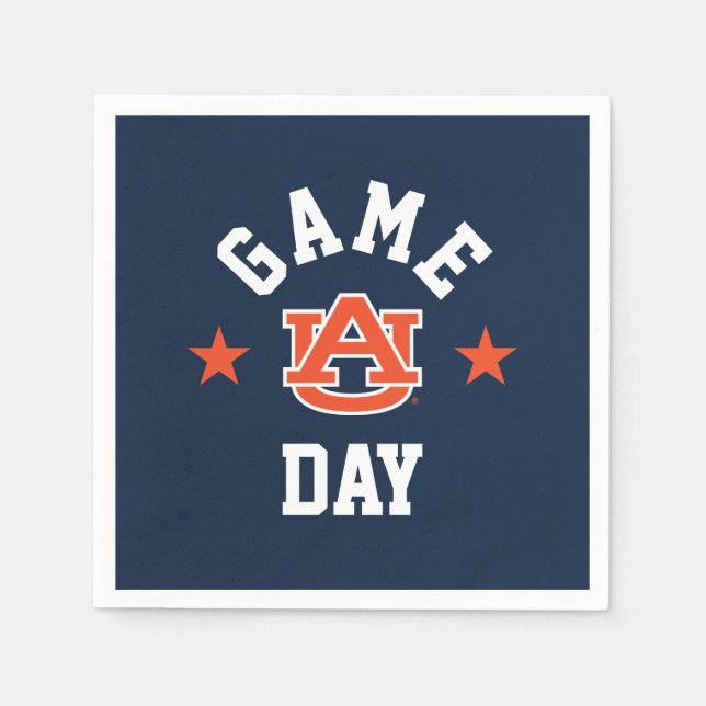 Auburn University Game Day Napkins (Front)