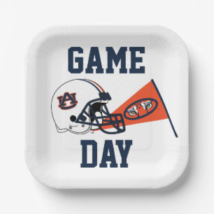 Auburn University Game Day Paper Plates
