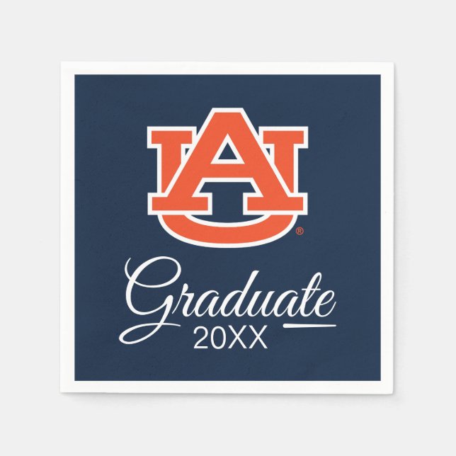 Auburn University | Graduate Napkins (Front)