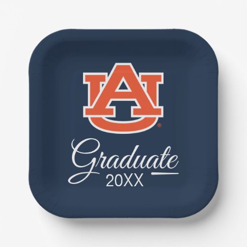 Auburn University  Graduate Paper Plates