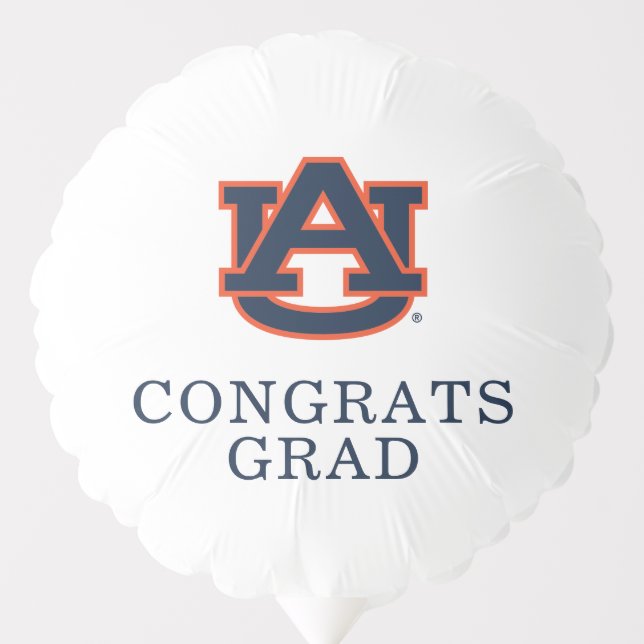 Auburn University Graduation | Auburn Tigers Balloon (Front)