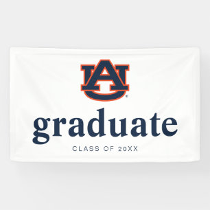 Auburn University Graduation Auburn Tigers Banner