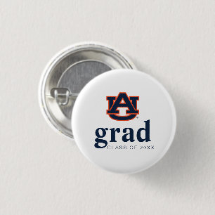 Auburn University Graduation Auburn Tigers Button