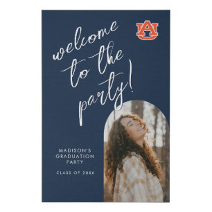 Auburn University Graduation – Auburn Tigers Faux Canvas Print