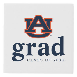 Auburn University Graduation   Auburn Tigers Faux Canvas Print
