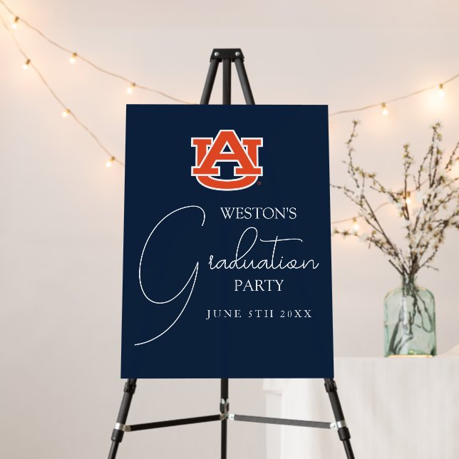 Auburn University Graduation – Auburn Tigers Foam Board (In Situ (Stand))