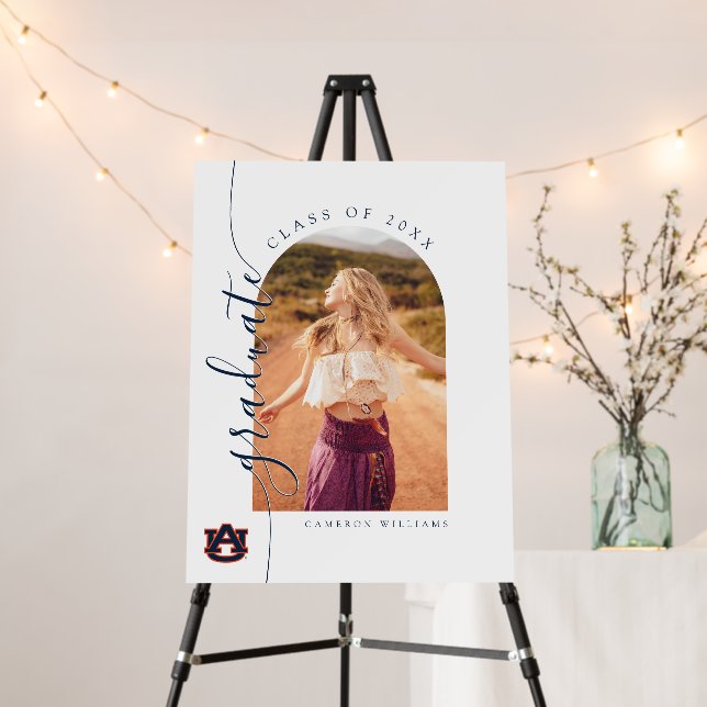 Auburn University Graduation | Auburn Tigers Foam Board (In Situ (Stand))