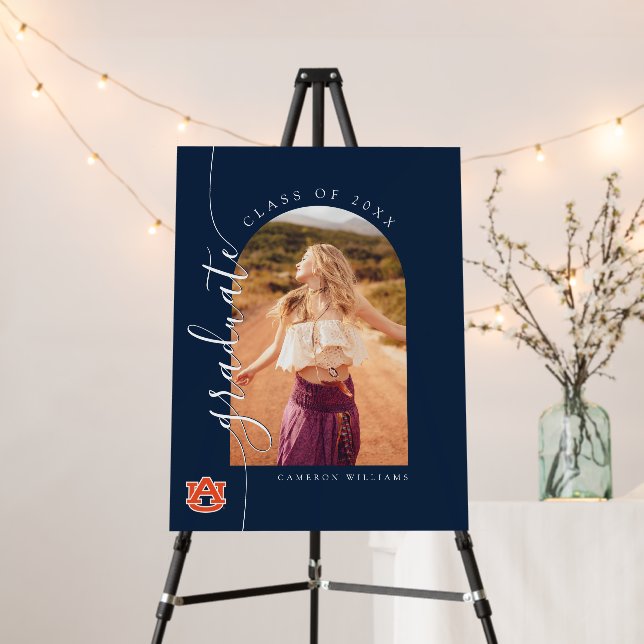 Auburn University Graduation – Auburn Tigers Foam Board (In Situ (Stand))