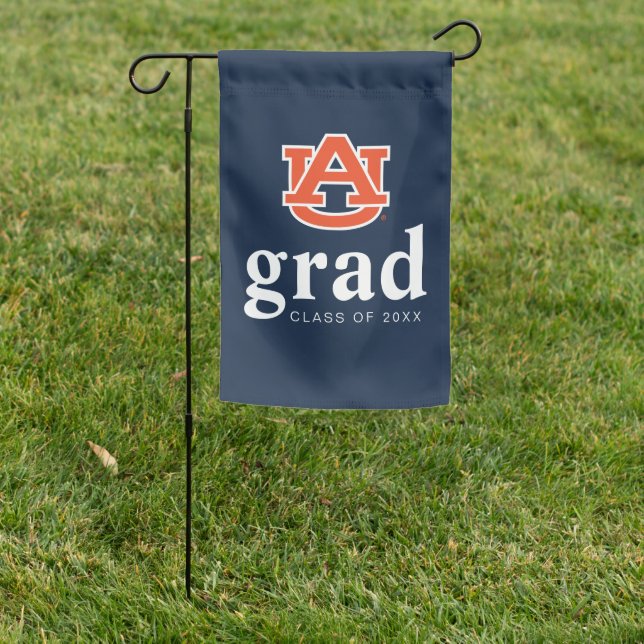 Auburn University Graduation – Auburn Tigers Garden Flag (In SItu)