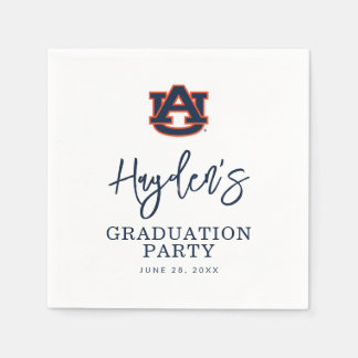 Auburn University Graduation | Auburn Tigers Napkins