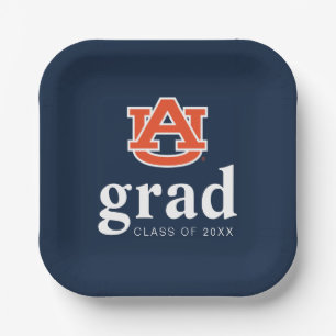 Auburn University Graduation – Auburn Tigers Paper Plates