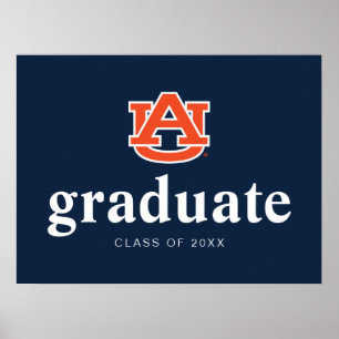 Auburn University Graduation – Auburn Tigers Poster