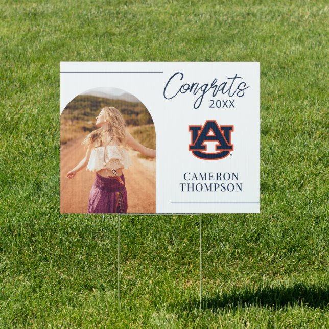 Auburn University Graduation | Auburn Tigers Sign (Insitu)