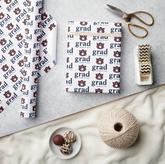 Auburn University Graduation | Auburn Tigers Wrapping Paper (Crafts)
