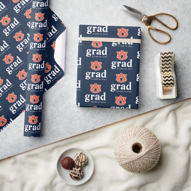 Auburn University Graduation – Auburn Tigers Wrapping Paper (Crafts)