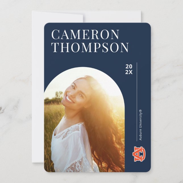 Auburn University | Graduation Invitation (Front)