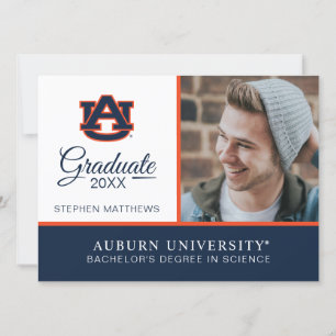 Auburn University Graduation Invitation