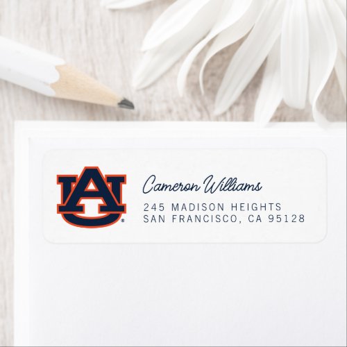 Auburn University  Graduation Label