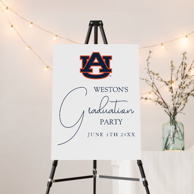 Auburn University | Graduation Party Foam Board (In Situ (Stand))
