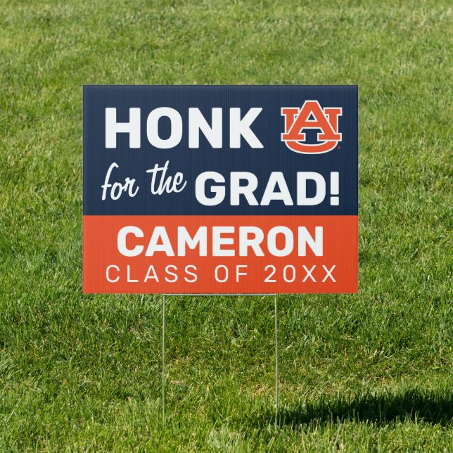 Auburn University | Graduation Sign (Insitu)