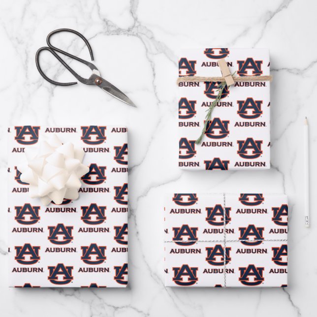 Auburn University | Graduation Wrapping Paper Sheets (Front)